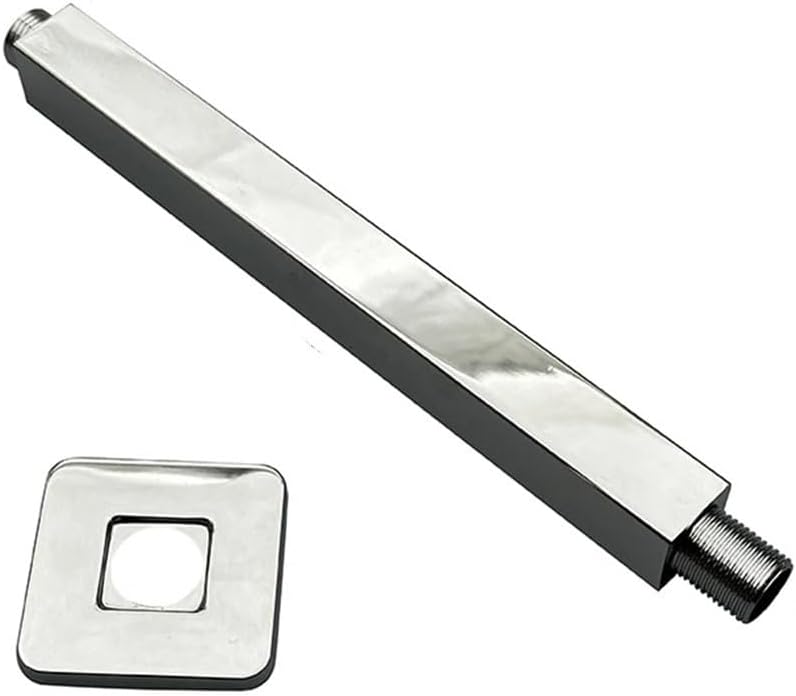 Stainless Steel Ceiling Mount Shower Arm 25cm Chrome