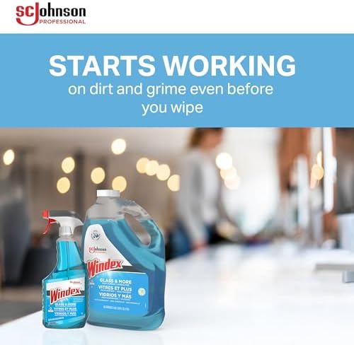 SC Johnson Windex Glass Cleaner 128 Oz Case Of 4