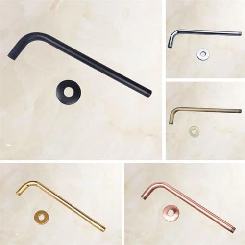 12 Inch Black Antique Brass Shower Arm Extension Pipe