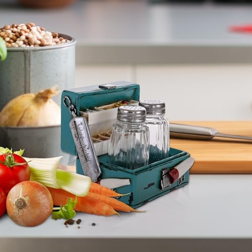 Pine Ridge Glass Salt and Pepper Shakers Set