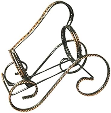 JUSHZ Iron Wine Rack Elegant Home Decor