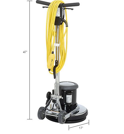 Global Industrial 17 Floor Polisher with Pad Driver