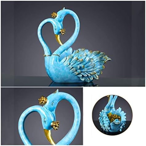 ALDEPO Swan Wine Holder Resin Countertop Decor