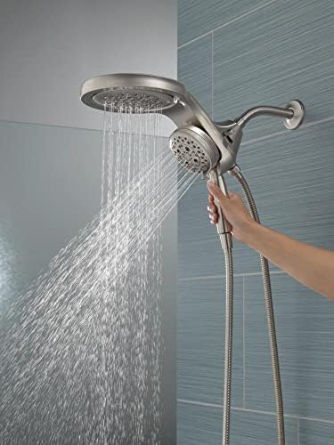 Delta HydroRain 5-Spray Dual Shower Head with Handheld Spray