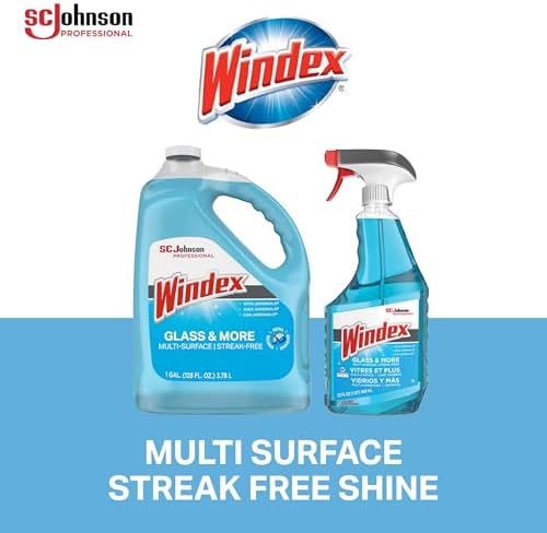 SC Johnson Windex Glass Cleaner 128 Oz Case Of 4