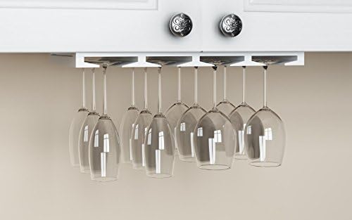 Rustic State 4 Sectional Wine Glass Rack 10 Inch Deep