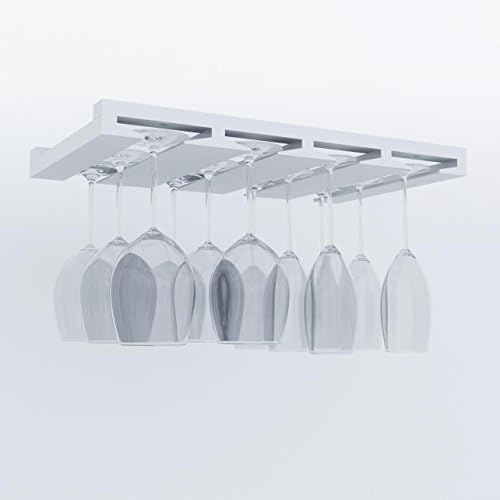 Rustic State 4 Sectional Wine Glass Rack 10 Inch Deep