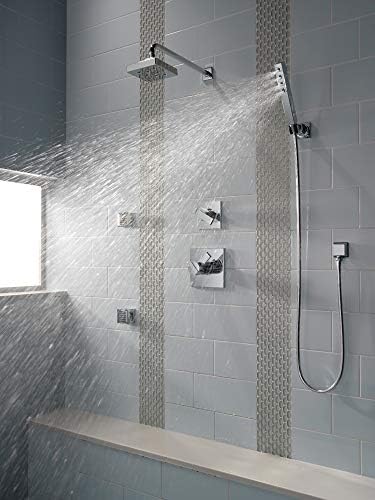 Delta H2Okinetic Raincan Shower Head SpotShield Stainless