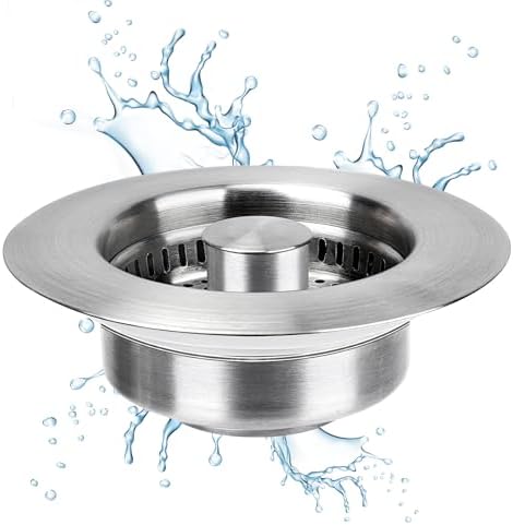 WarmSpray 3 in 1 Kitchen Sink Drain Strainer
