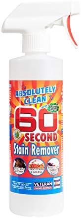Absolutely Clean 60 Second Stain Remover - Natural Fast USA Made