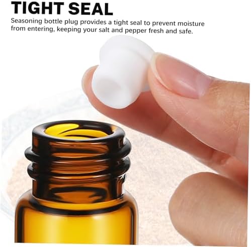 OUNONA 25 Pcs Salt And Pepper Stoppers Replacement Plugs