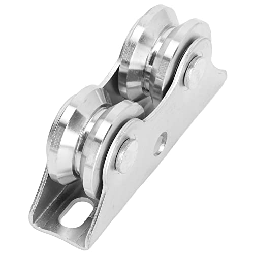 Yuecoom V Shaped Double Bearing Groove Wheel for Heavy Duty Use
