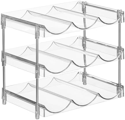 mDesign Nate Home 9-Bottle Beverage Organizer