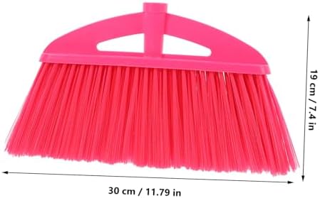 SHERCHPRY 2Pcs Flagged Plastic Broom Head Replacement