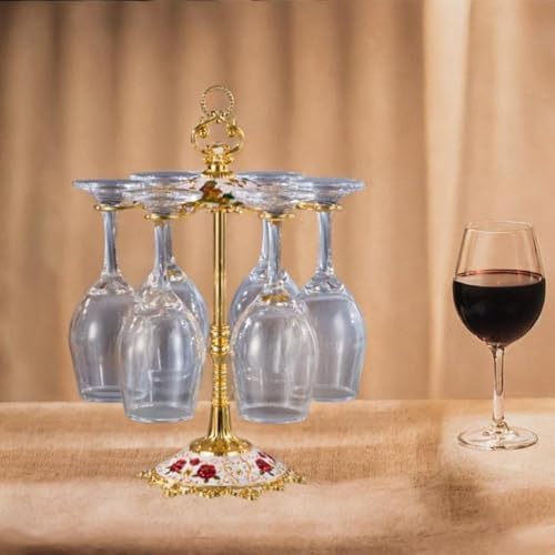 Bothyi Wine Glass Drying Rack Gold