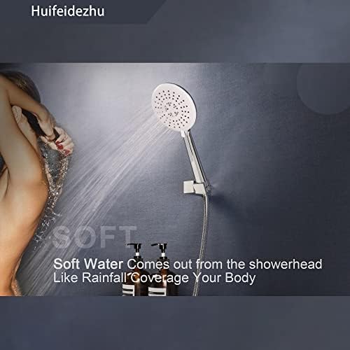 Huifeidezhu Handheld Shower Head 3 In 1 Spray Mode