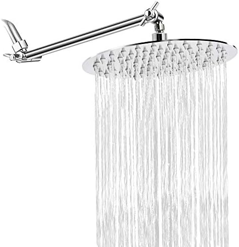 NearMoon Rain Shower Head with 11 Adjustable Arm 1