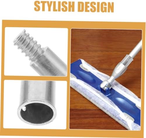 8PCS Threaded Tip Replacement Broom Handle End for Mop Poles