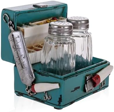 Pine Ridge Glass Salt and Pepper Shakers Set