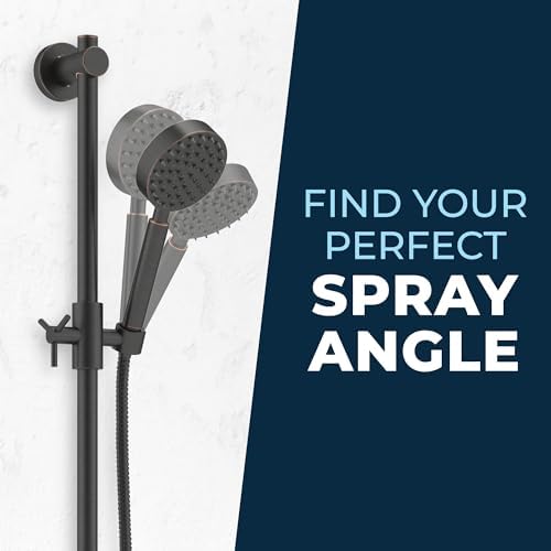 HammerHead Showers All Metal Slide Bar Set with Handheld 1