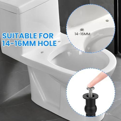 SDTC Tech Toilet Seat Hinge Bolt Set 6 Pack
