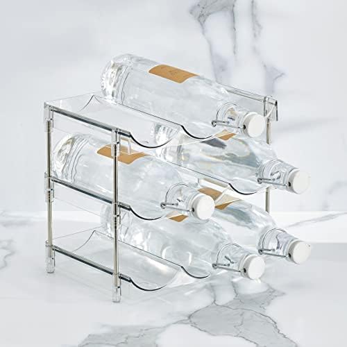 mDesign Nate Home 9-Bottle Beverage Organizer
