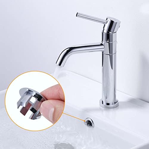 2 Pack Sink Overflow Ring Chrome 1