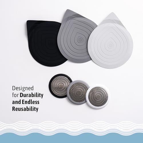 Stainless Steel Silicone Drain Protector Bundle
