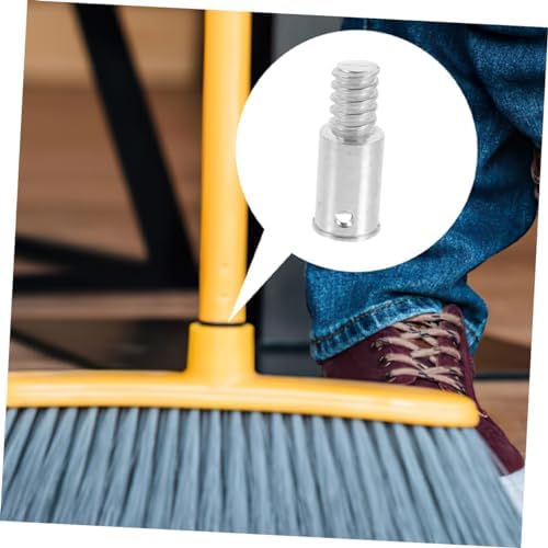 8PCS Threaded Tip Replacement Broom Handle End for Mop Poles