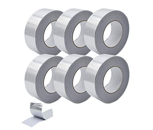 Syurund 2x55 Yard Aluminum Foil Duct Tape 6-Pack