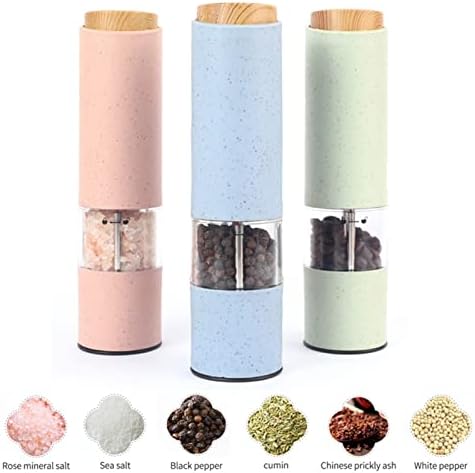 Electric Spice Grinder Set With Holder 2PCS
