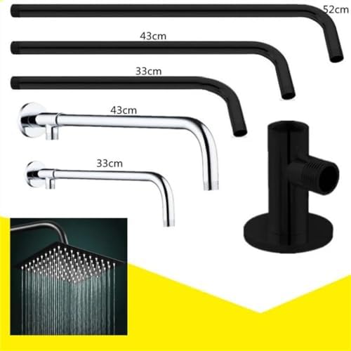 Stainless Steel Chrome Shower Arm for Bathroom