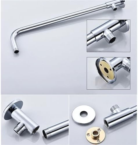 Adjustable Shower Head Extension Arm for Wall Mount