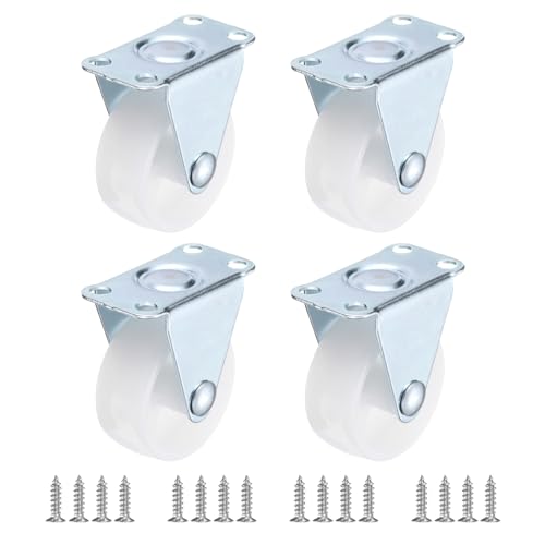 PATIKIL 15 Rigid Caster Wheels 4 Pack for Furniture