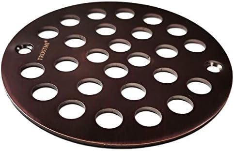 TRUSTMI 4 Inch Screw-in Shower Drain Cover Oil Rubbed Bronze