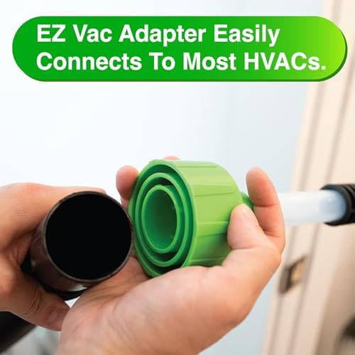 EZVAC Universal AC Drain Line Cleaner Adapter