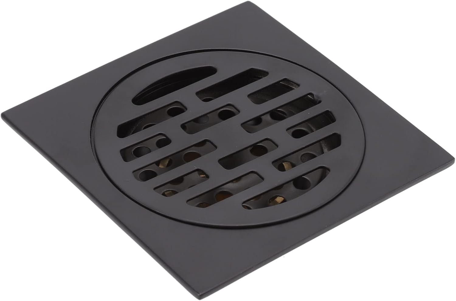 Antique Style Stainless Steel and Copper Drain Grate for Bath and Kitchen