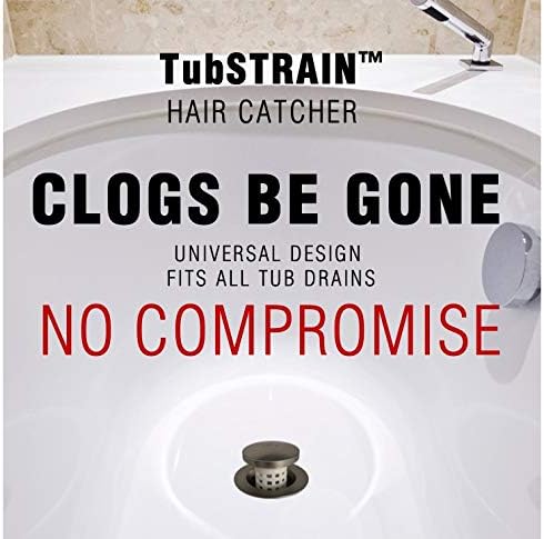 PermaFLOW Tub Drain Hair Catcher with 5 Finishes