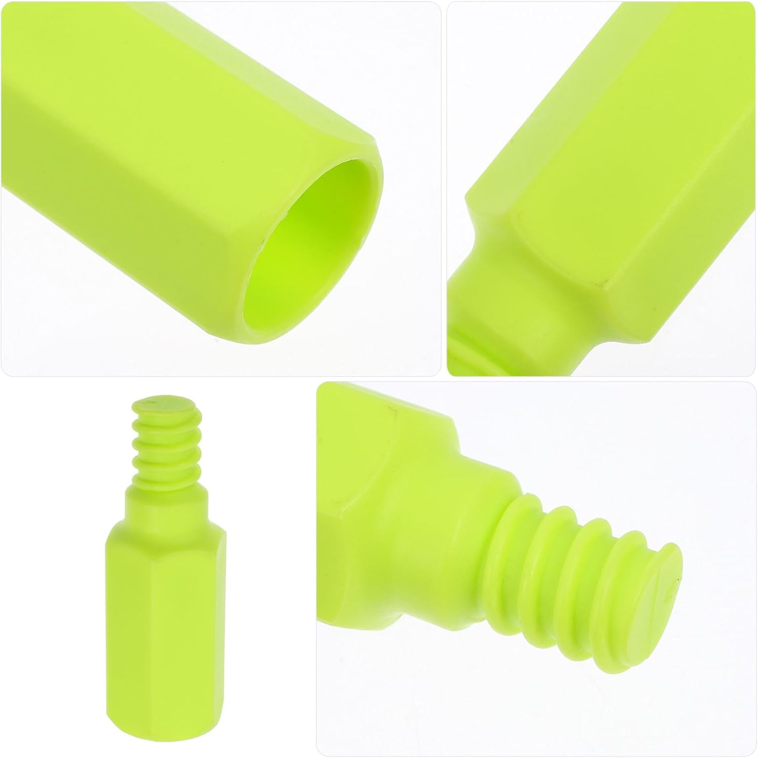Minkissy Heavy Duty Threaded Tip Replacement for Mop Brooms