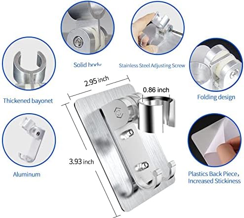 CACASO Strong Adhesive Shower Head Holder