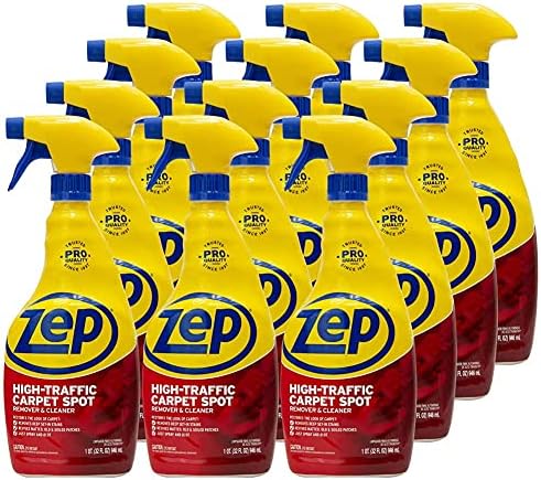 Zep High Traffic Carpet Cleaner 32 Ounces Case of 12