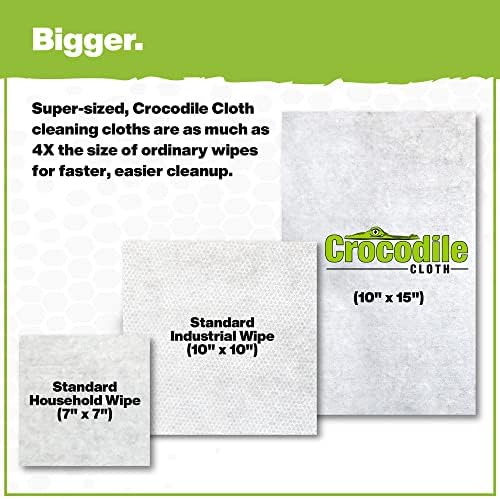 Crocodile Cloth Grill - 80 Pre-Moistened Heavy-Duty Wipes