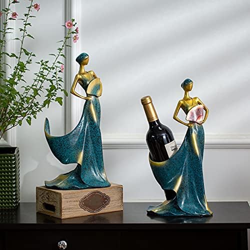 NUPTIO Wine Bottle Rack Countertop Decor