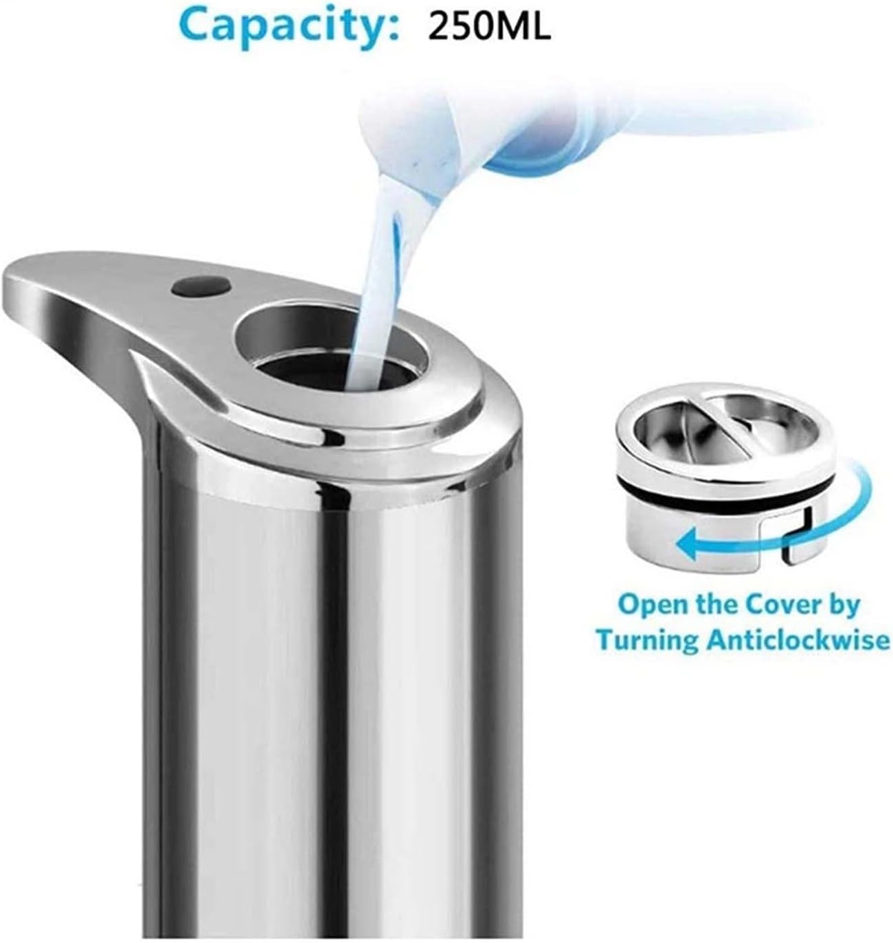 CENGNIAN Touchless Soap Dispenser 280ml Infrared Sensor