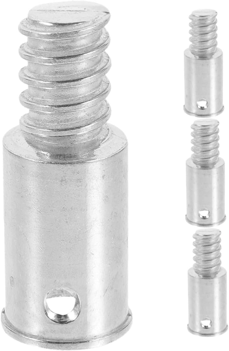 4pcs Minkissy Stainless Steel Handle Adapter for Telescoping Poles