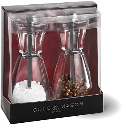 Cole Mason Precision Pina Salt and Pepper Mill Set 1