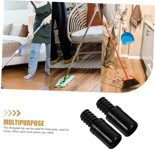 8pcs Threaded Tip Replacement for Broom and Mop Handles
