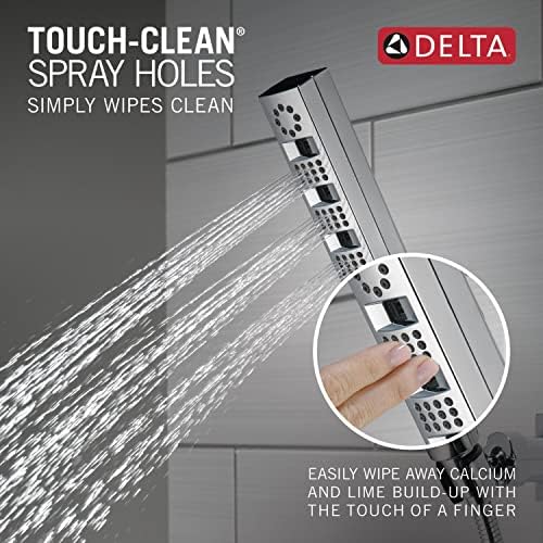 Delta Faucet Tetra H2Okinetic Handheld Shower with Chrome