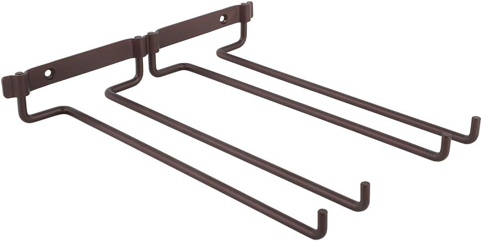 Wall Mounted Wine Glass Rack with Screws for Kitchen Bar Storage
