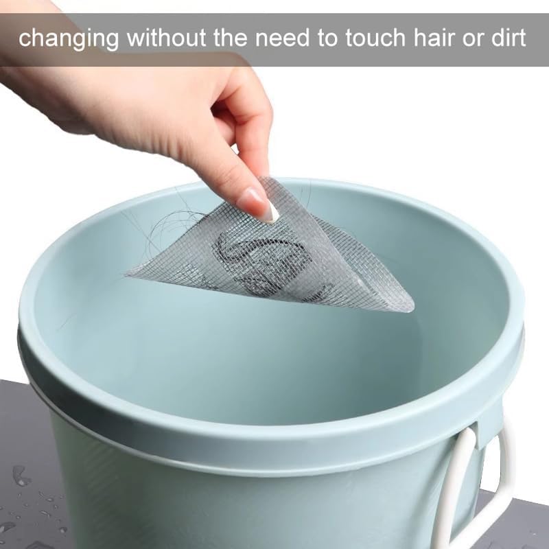 30 Pack Disposable Drain Hair Catcher for Bathroom Floor Bathtub